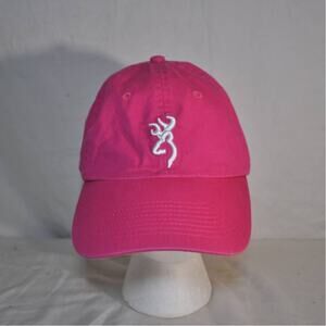 Pink Browning Baseball Hat/Cap